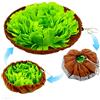 Yomisee Tappeto da fiuto per cani, giocattolo intelligenza, giocattolo intelligente, odore, lavabile, tappetino da allenamento per animali domestici e cani (verde)