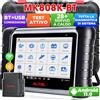Autel MaxiCOM MK808K-BT Scanner: come MK808BT Pro Diagnosi Auto Professionale, 2025 MX808S Aggiornamento MK808S, BT Versione di MX900, Funzione come MK900-BT, Test Attivo, Test Batteria, Android 11