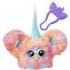 Furby Hasbro Furblets Ree-Mix Peluche Elettronico in Miniatura, Giocattolo di Peluche per Bambini e Bambine dai 6 Anni in Su, Collezionabile con Clip Portachiavi