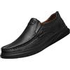 Generisch Scarpe da lavoro Pantofole da uomo Extra Wide Suit Scarpe Slip On Scarpe in pelle Mocassini da lavoro Scarpe da trekking Comfort Scarpe piatte da guida per matrimoni Scarpe casual in pelle per uomo