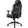 Sharkoon SGS20 Sedia da gioco, acciaio legato, nero/rosso, normale