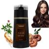 Mrettick Nova Shampoo Colorante per Capelli,Shampoo Colorante Istantaneo per Capelli Nova,Shampoo Colorante Naturale per Capelli Grigi,Shampoo Colorante Istantaneo per Capelli a Lunga Durata (Marrone)