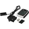 Gdfnmogo Computer per bicicletta tachimetro wireless per bicicletta, contachilometri impermeabile, 19 funzioni, IP54, tachimetro GPS impermeabile per ciclismo (bianco)