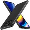 iVoler Cover in Silicone per Xiaomi Poco X3 PRO/Xiaomi Poco X3 NFC/Xiaomi Poco X3 con Protezione della Fotocamera, Ultra Sottile Custodia in TPU Morbida Antiurto Protettiva Case, Nero