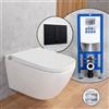 evineo ineo3 SET softcube completo smart WC con elemento incasso neeos,, BE0602WH+16791BM#SET, ineo3 bianco [WC > Smart WC con Elementi Incasso]