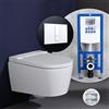 Geberit AquaClean Sela SET completo smart WC con elemento incasso neeos,, 146220111+16791WH#SET, AquaClean Sela bianco [WC > Smart WC con Elementi Incasso]