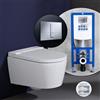 Geberit AquaClean Sela SET completo smart WC con elemento incasso neeos,, 146220111+16791CR#SET, AquaClean Sela bianco [WC > Smart WC con Elementi Incasso]