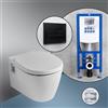 Ideal Standard Connect set completo WC sospeso con elemento incasso neeos,, E823201+16601BM#SET, Connect bianco [WC > WC con Elementi Incasso]
