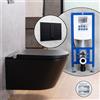 evineo ineo3 soft SET completo smart WC con elemento incasso neeos,, BE0603BM+16791BM#SET, ineo3 nero opaco [WC > Smart WC con Elementi Incasso]