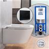 evineo ineo3 soft SET completo smart WC con elemento incasso neeos,, BE0603WH+16601BM#SET, ineo3 bianco [WC > Smart WC con Elementi Incasso]
