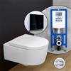 Villeroy & Boch Avento SET completo WC sospeso con elemento incasso neeos,, 5656HRR1+16746BM#SET, Avento bianco [WC > WC con Elementi Incasso]