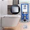 evineo ineo3 soft SET completo smart WC con elemento incasso neeos,, BE0603WH+16601CR#SET, ineo3 bianco [WC > Smart WC con Elementi Incasso]