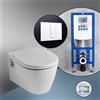Ideal Standard Connect set completo WC sospeso con elemento incasso neeos,, E823201+16791WH#SET, Connect bianco [WC > WC con Elementi Incasso]
