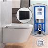 evineo ineo3 soft SET completo smart WC con elemento incasso neeos,, BE0603WH+16791BM#SET, ineo3 bianco [WC > Smart WC con Elementi Incasso]