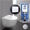 LAUFEN Pro Compact set completo WC sospeso con elemento incasso neeos,, H8209654000001+16601WH#SET, Pro bianco [WC > WC con Elementi Incasso]
