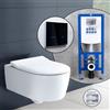 Villeroy & Boch Avento SET completo WC sospeso con elemento incasso neeos,, 5656RSR1+16746BM#SET, Avento bianco [WC > WC con Elementi Incasso]