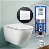 LAUFEN LUA set completo WC sospeso con elemento incasso neeos,, H8200804000001+16601WH#SET, LUA bianco [WC > WC con Elementi Incasso]