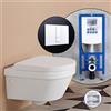 Villeroy & Boch Architectura SET completo WC sospeso con elemento incasso neeos,, 4694HR01+16791WH#SET, Architectura bianco [WC > WC con Elementi Incasso]