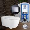 Villeroy & Boch ViClean-I 100 SET completo smart WC con elemento incasso neeos,, V0E100R1+16601CR#SET, ViClean bianco [WC > Smart WC con Elementi Incasso]