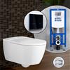 Villeroy & Boch ViClean-I 100 SET completo smart WC con elemento incasso neeos,, V0E100R1+16746BM#SET, ViClean bianco [WC > Smart WC con Elementi Incasso]