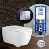Villeroy & Boch ViClean-I 100 SET completo smart WC con elemento incasso neeos,, V0E100R1+16791CR#SET, ViClean bianco [WC > Smart WC con Elementi Incasso]