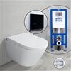 evineo ineo3 ECO soft SET completo smart WC con elemento incasso neeos,, BE0628WH+16746BM#SET, ineo3 bianco [WC > Smart WC con Elementi Incasso]
