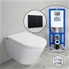 evineo ineo3 ECO soft SET completo smart WC con elemento incasso neeos,, BE0628WH+16791BM#SET, ineo3 bianco [WC > Smart WC con Elementi Incasso]
