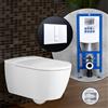 Villeroy & Boch ViClean-I 100 SET completo smart WC con elemento incasso neeos,, V0E100R1+16791WH#SET, ViClean bianco [WC > Smart WC con Elementi Incasso]