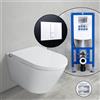 evineo ineo3 ECO soft SET completo smart WC con elemento incasso neeos,, BE0628WH+16791WH#SET, ineo3 bianco [WC > Smart WC con Elementi Incasso]