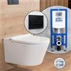 evineo ineo4 & ineo5 soft SET completo smart WC con elemento incasso neeos,, BE4036WH+16601BM#SET, ineo4; ineo5 bianco [WC > Smart WC con Elementi Incasso]