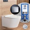 evineo ineo4 & ineo5 soft SET completo smart WC con elemento incasso neeos,, BE4036WH+16601CR#SET, ineo4; ineo5 bianco [WC > Smart WC con Elementi Incasso]