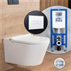 evineo ineo4 & ineo5 SET completo smart WC con elemento incasso neeos,, BE4036WH+16601WH#SET, ineo4; ineo5 bianco [WC > Smart WC con Elementi Incasso]