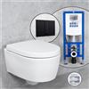 Geberit iCon WC sospeso & Tellkamp sedile WC con elemento incasso neeos,, 501661008+16791BM#SET, iCon bianco [WC > WC con Elementi Incasso]