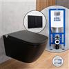 evineo ineo3 SET softcube completo smart WC con elemento incasso neeos,, BE0602BM+16791BM#SET, ineo3 nero opaco [WC > Smart WC con Elementi Incasso]