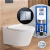 evineo ineo4 & ineo5 soft SET completo smart WC con elemento incasso neeos,, BE4036WH+16791CR#SET, ineo4; ineo5 bianco [WC > Smart WC con Elementi Incasso]