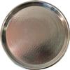 PARDINI - Teglia tonda in rame stagnato, bordo 2cm, diametro 30 cm, ideale per farinata, cecina, pizza o focaccia