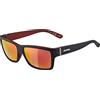 ALPINA Kacey, Occhiali Da Ciclismo Unisex Adulto, Black Matt-green, Taglia unica