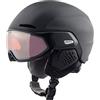 ALPINA Unisex - Adulti, ORO QV MIPS Casco da sci, black matt, 51-55 cm