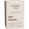 Tummy Tox Her Desire: un integratore libido femminile naturale con Liboost, Maca, Ashwagandha, Ginseng, Zinco, Biotina, Vitamina D, Vitamina B6 e vitamina B12, Tummy Tox