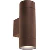 Shot Applique led da parete colore corten mod. Granada 2