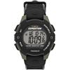 Timex Orologio da uomo Expedition da 41 mm, cinturino in resina nera in due pezzi, quadrante digitale, cassa verde TW4B28500