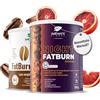 Nature's Finest Brucia Grassi Night Fatburn Extreme con Caffè Bruciagrassi OK!FatBurn Coffee 275 g - Dimagrante Extra Forte con Carnitina e Morosil per Notte, Cafe con Guarana e L-Carnitina per Mattina - Vegano