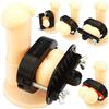 Nova Lux GRIP-MAX-RANGER, Morsetto per scroto, Set con Anello di Serraggio Crusher, Imbracatura, Gabbia per Erezione Testicoli Scroto di Nova Lux, CBT