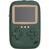 Suoumwa Console di Gioco Portatile Retrò PSP Mini con Doppia Porta USB da 10000mAh, Power Bank Verde, Resistente e Facile da Usare, Schermo da 2.8 Pollici.
