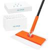 JEHONN Lavapavimenti Cattura Polvere Pavimenti per Swiffer Catturapolvere, 10 Panni Spazzare a Secco, 10 Ricariche Pulire a Umido per Cucina, Pareti e Finestre