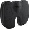 FORTEM Cuscino Sedia Ufficio, Cuscino Memory Foam per Seduta, Sedia Gaming, Poltrona, Supporto Ergonomico, Fodera Traspirante e Lavabile, Base Antiscivolo, Forma a U, per Casa, Lavoro e Viaggi