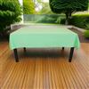 Vico Casa® Tovaglia antimacchia 140x240cm per tavolo cucina, salotto/Copritavolo resistente alle macchie, in poliestere (Verde Salvia)
