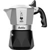 Bialetti Caffettiera New Brikka 2023, 2 Tazze, Espresso Cremoso come al Bar, Non Adatta a Piano Induzione, Manico antiscottatura, Design Elegante, Alluminio