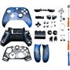 Hzxkqmil Kit Completo di Guscio di Ricambio per Xbox One S/X Controller | Piastra Frontale Guscio Posteriore Guide Laterali Pulsanti di Trigger LBRB Bottoni Accessori per Xbox One S/X (Modello 1708)