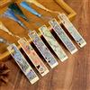 Andibro 6 segnalibri floreali in metallo, segnalibro cavo in stile vintage dipinto a olio con nappa per gli amanti dei libri, segnalibri floreali per donne, insegnanti, studenti, regalo